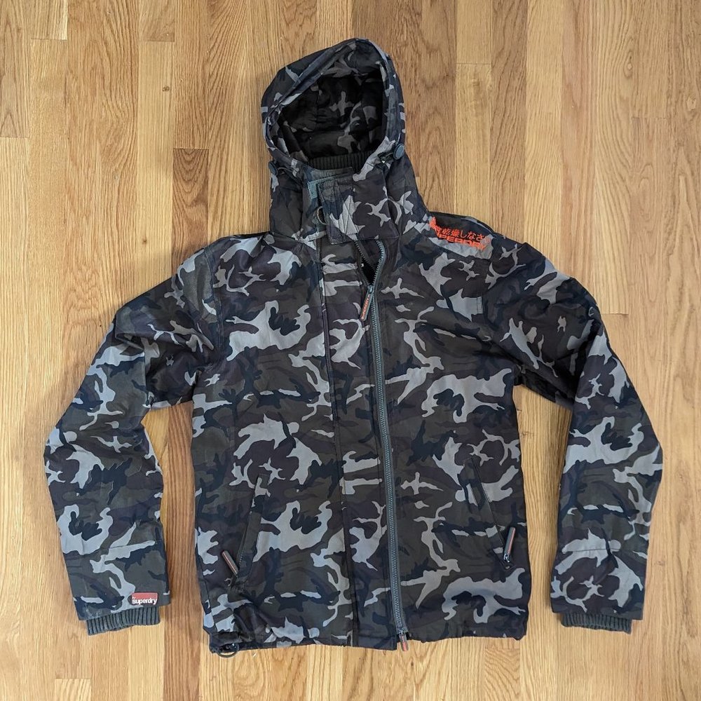 Superdry Mountain SD Windcheater Jacket camo